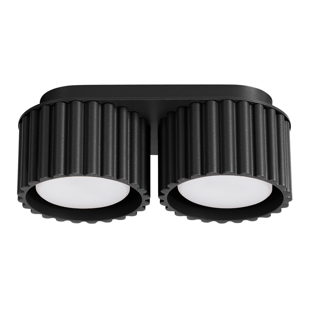 Deckenleuchte - Spot - Strahler AURA 2 schwarz Gx53 Sollux Lighting