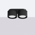 Deckenleuchte - Spot - Strahler AURA 2 schwarz Gx53 Sollux Lighting