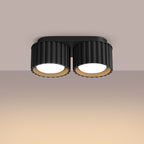 Deckenleuchte - Spot - Strahler AURA 2 schwarz Gx53 Sollux Lighting