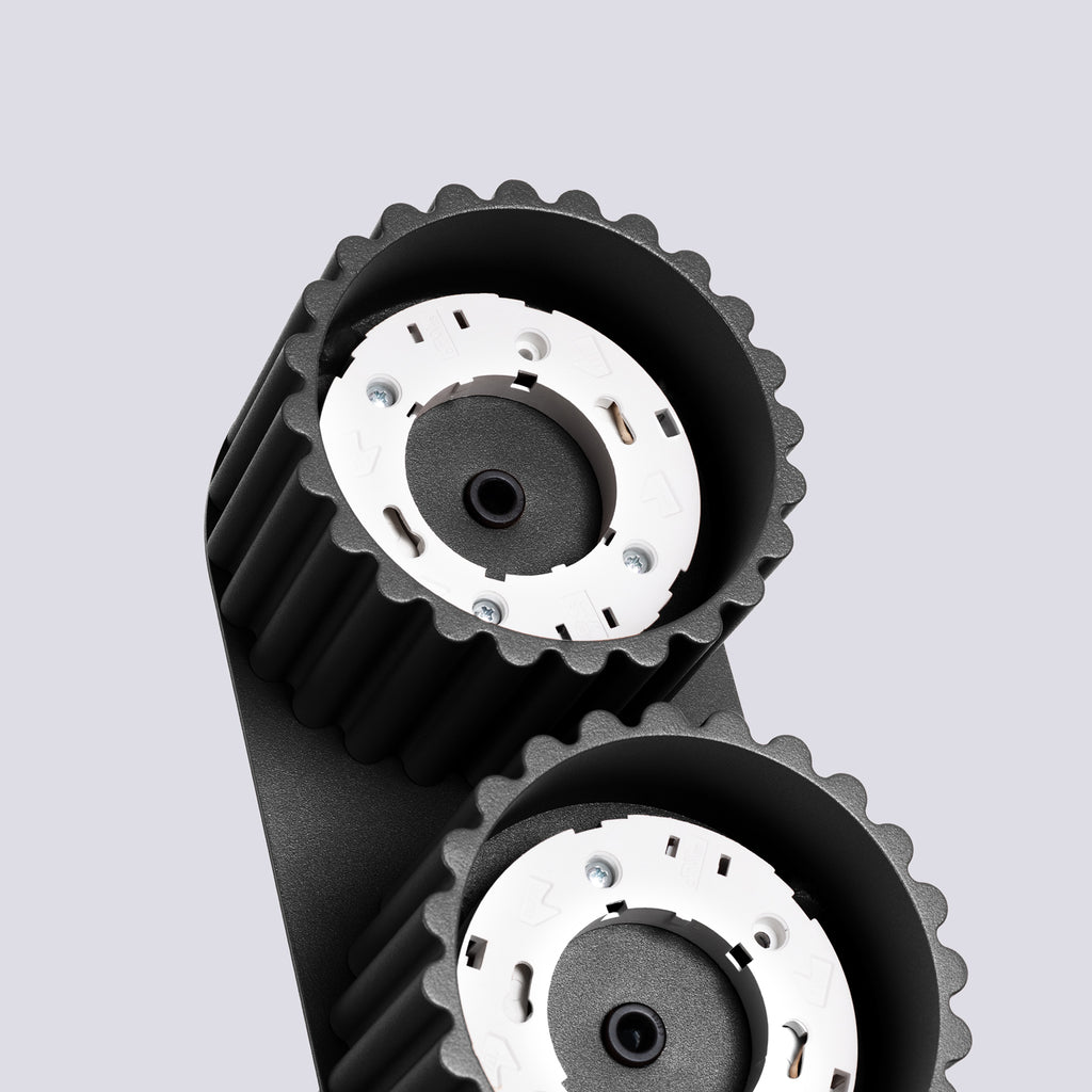 Deckenleuchte - Spot - Strahler AURA 2 schwarz Gx53 Sollux Lighting