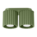 Deckenleuchte - Spot - Strahler AURA 2 olivgrün GU10 Sollux Lighting