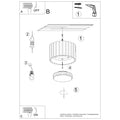 Deckenleuchte - Spot - Strahler AURA 1 olivgrün Gx53 Sollux Lighting