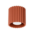 Deckenleuchte - Spot - Strahler AURA 1 roter Ocker GU10 Sollux Lighting