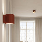 Deckenleuchte - Spot - Strahler AURA 2 roter Ocker Gx53 Sollux Lighting