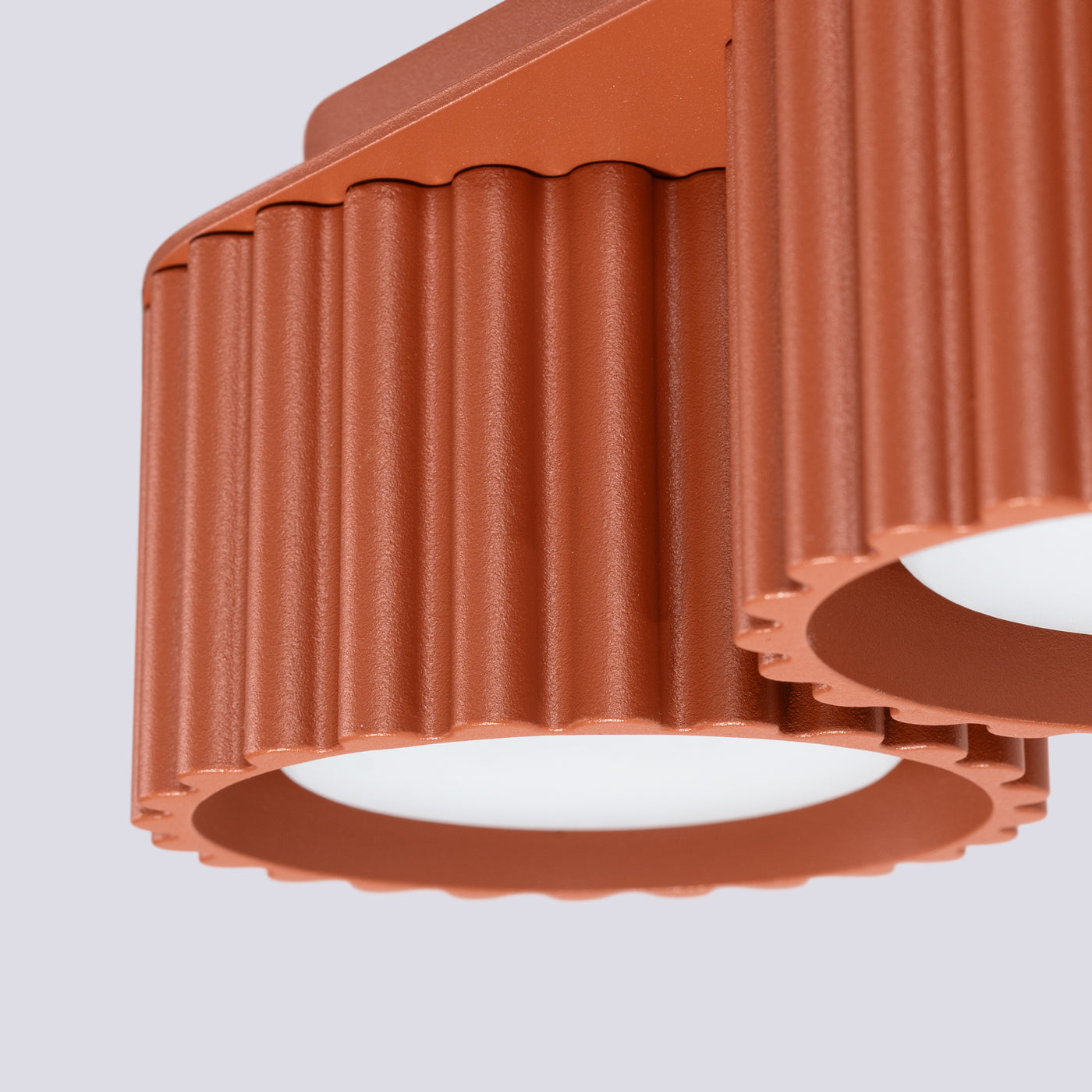 Deckenleuchte - Spot - Strahler AURA 2 roter Ocker Gx53 Sollux Lighting