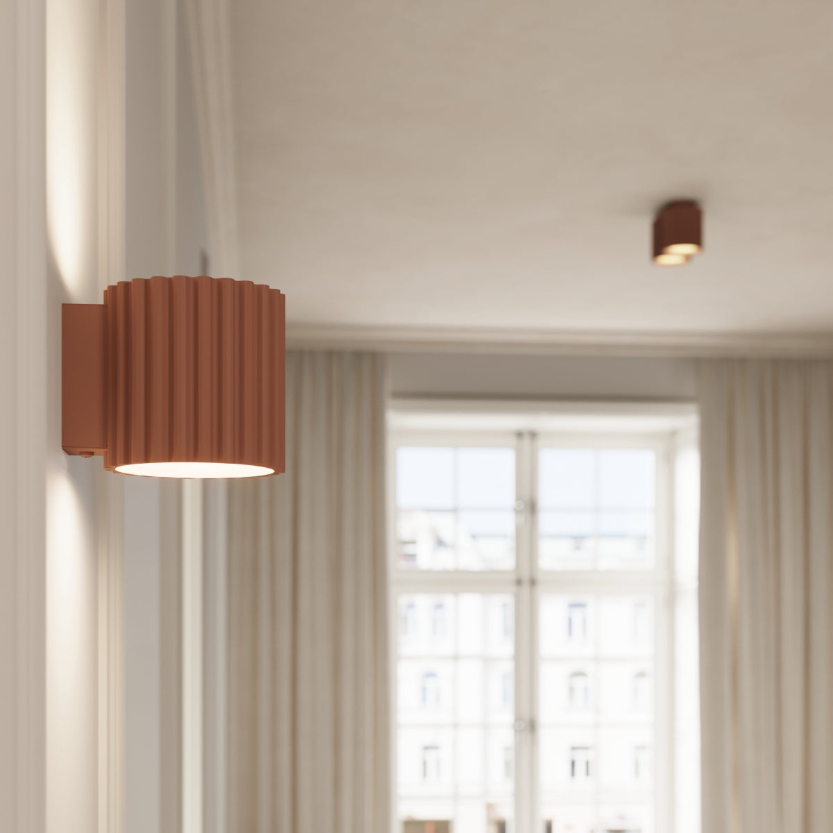 Deckenleuchte - Spot - Strahler AURA 2 mokka GU10 Sollux Lighting
