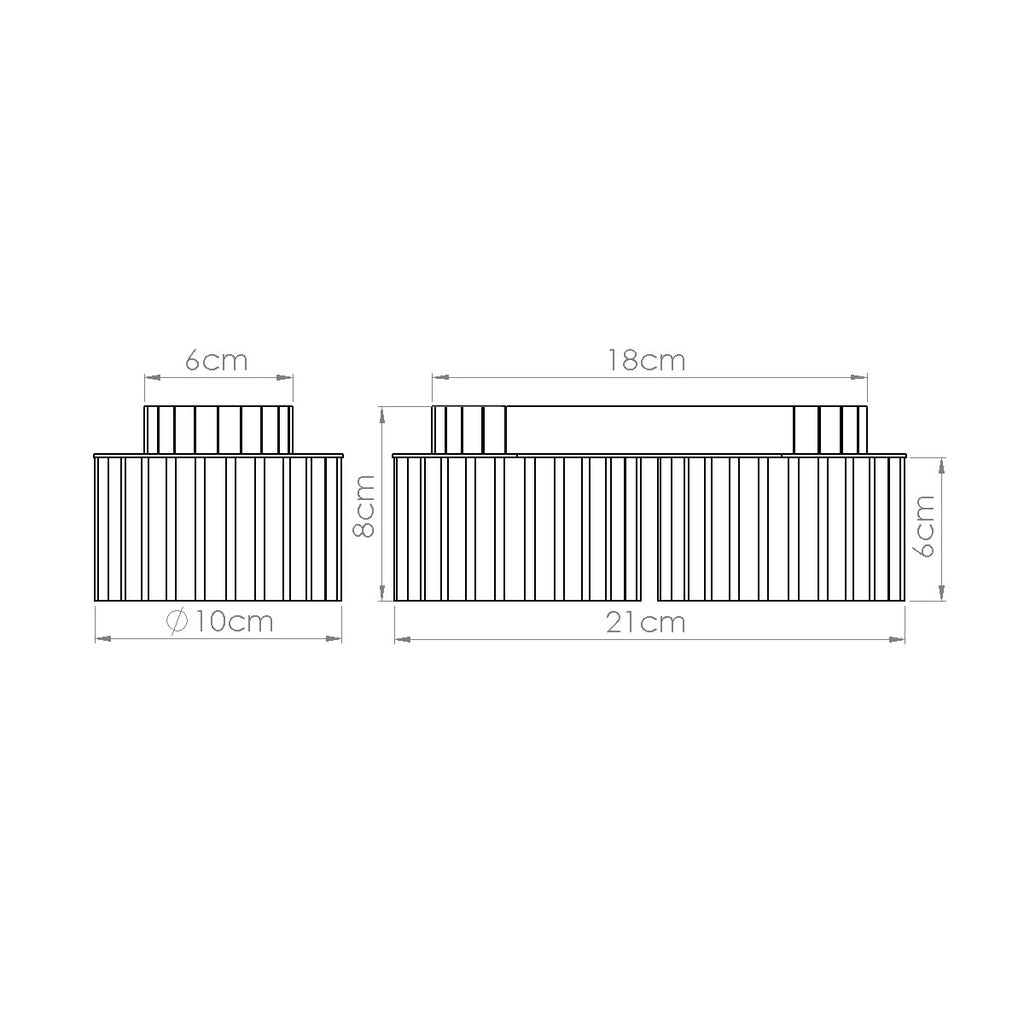 Deckenleuchte - Spot - Strahler AURA 2 mokka Gx53 Sollux Lighting