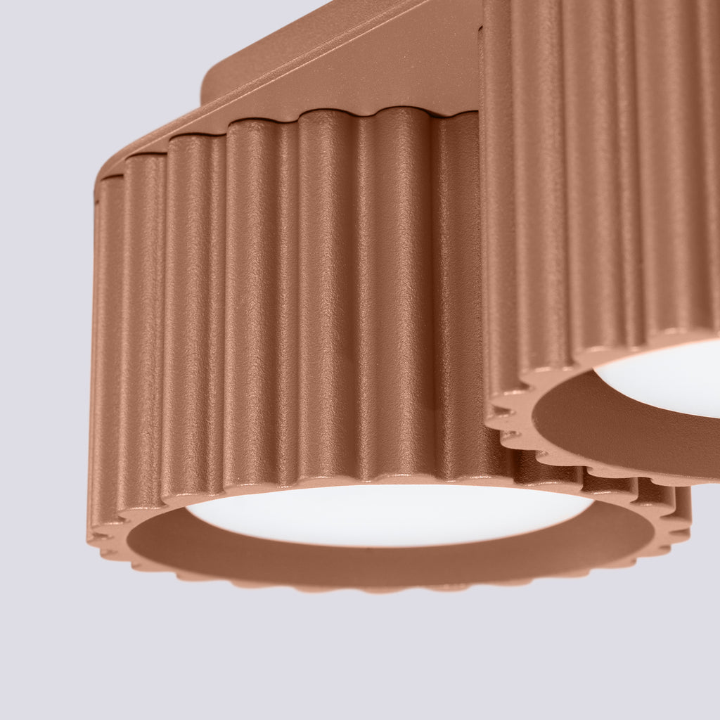Deckenleuchte - Spot - Strahler AURA 2 mokka Gx53 Sollux Lighting