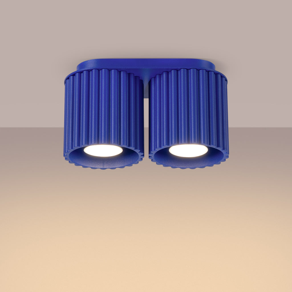 Deckenleuchte - Spot - Strahler AURA 2 ultramarin GU10 Sollux Lighting