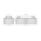 Deckenleuchte - Spot - Strahler AURA 2 ultramarin Gx53 Sollux Lighting
