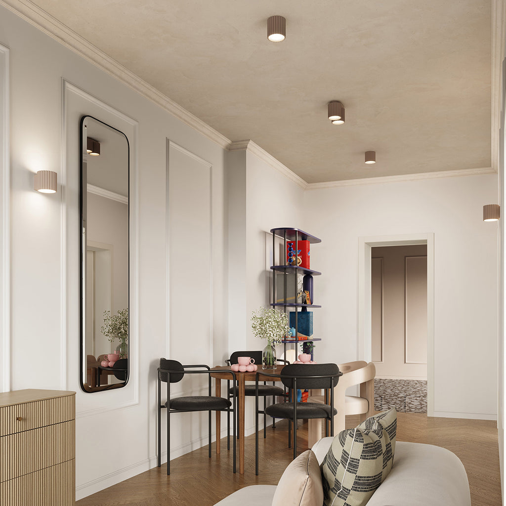 Deckenleuchte - Spot - Strahler AURA 1 taupe GU10 Sollux Lighting