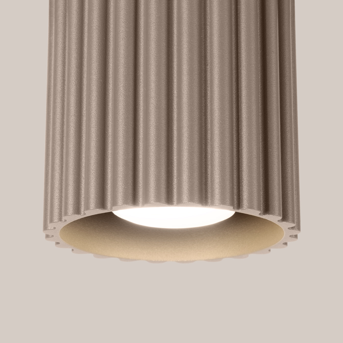 Deckenleuchte - Spot - Strahler AURA 1 taupe GU10 Sollux Lighting