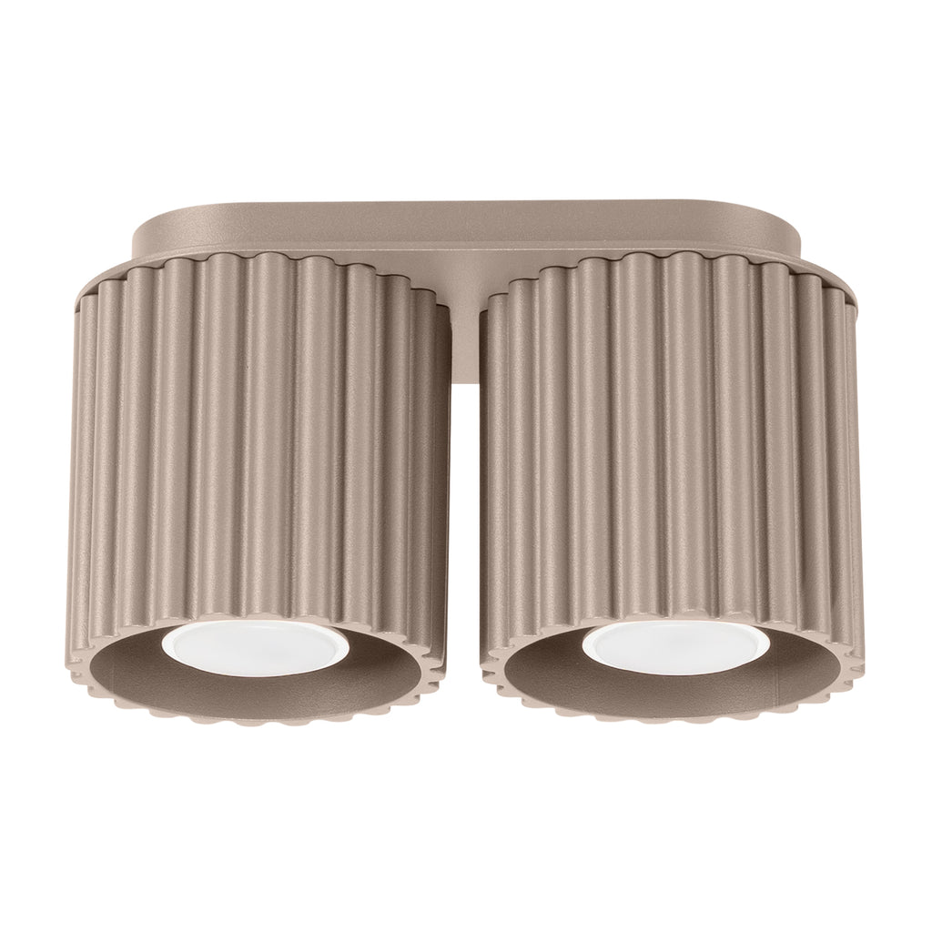 Deckenleuchte - Spot - Strahler AURA 2 taupe GU10 Sollux Lighting