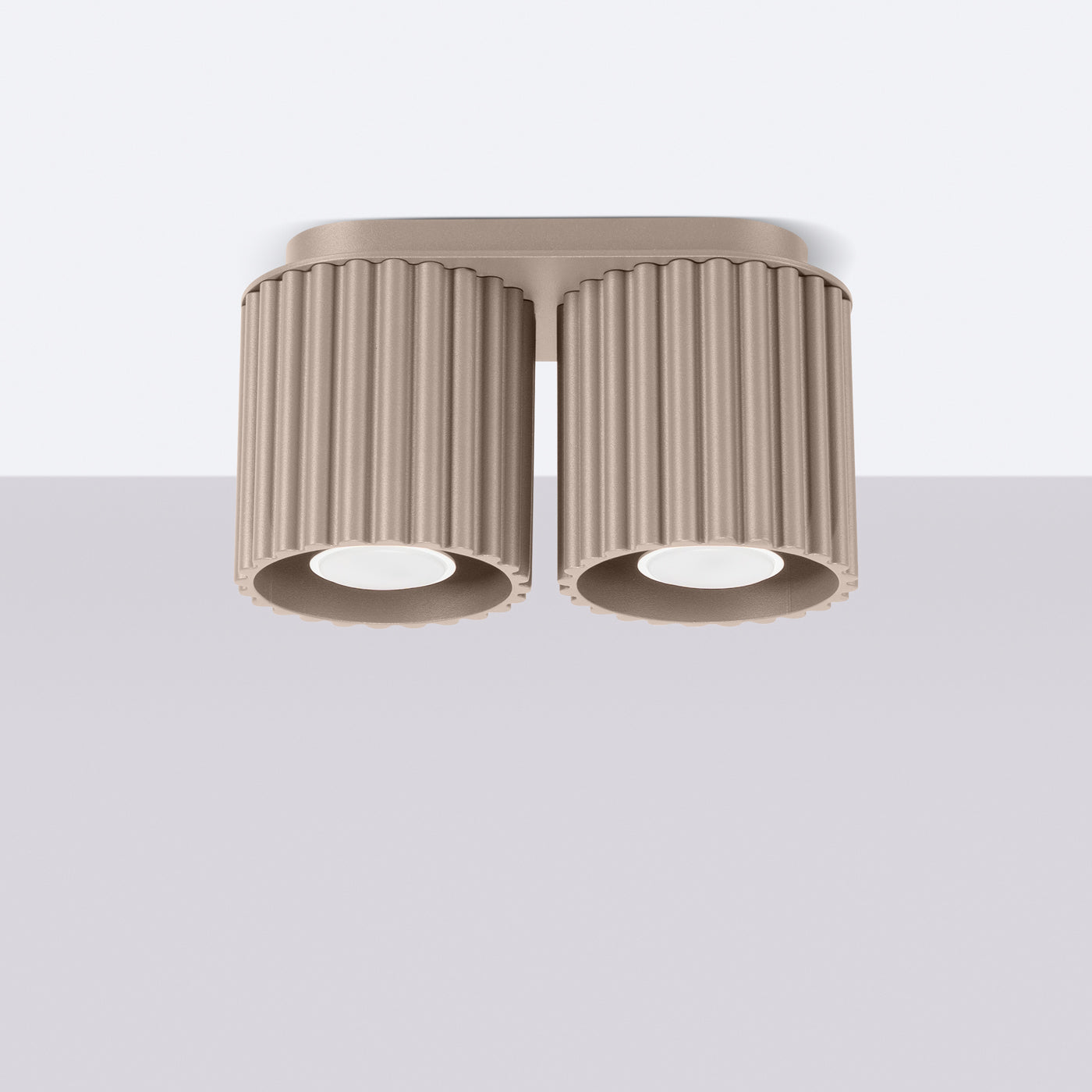 Deckenleuchte - Spot - Strahler AURA 2 taupe GU10 Sollux Lighting