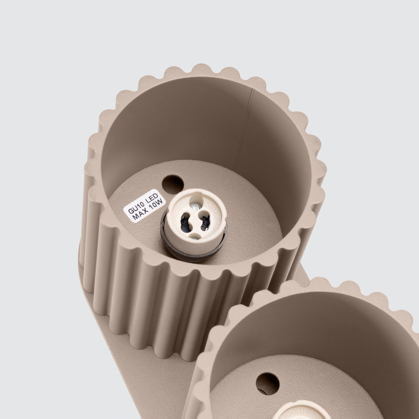 Deckenleuchte - Spot - Strahler AURA 2 taupe GU10 Sollux Lighting