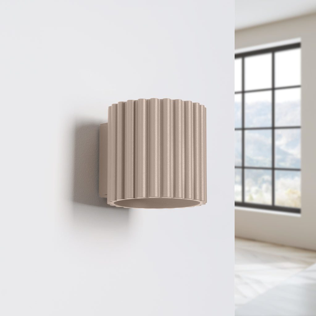 Wandleuchte AURA taupe G9 Sollux Lighting