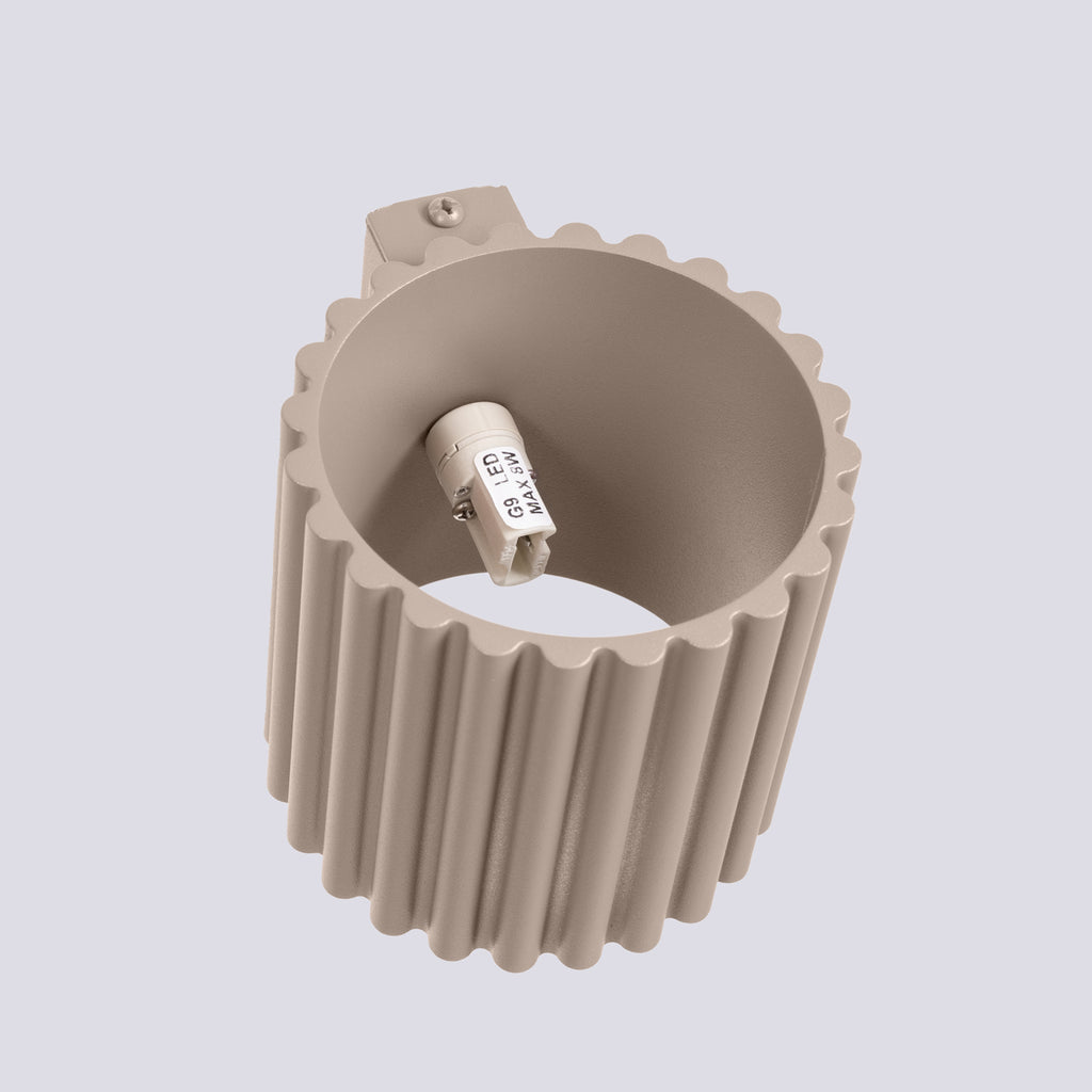 Wandleuchte AURA taupe G9 Sollux Lighting