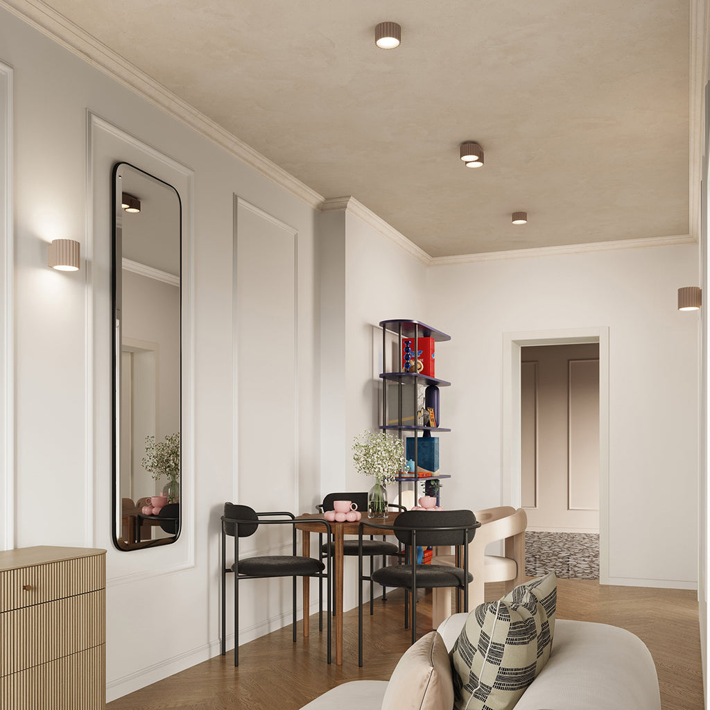 Deckenleuchte - Spot - Strahler AURA 1 taupe Gx53 Sollux Lighting