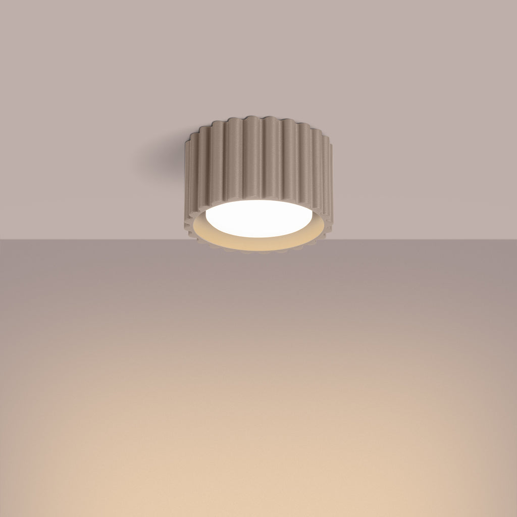 Deckenleuchte - Spot - Strahler AURA 1 taupe Gx53 Sollux Lighting