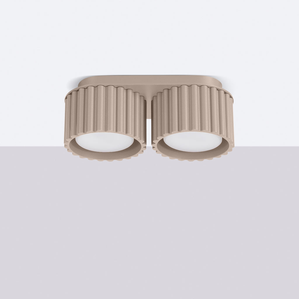 Deckenleuchte - Spot - Strahler AURA 2 taupe Gx53 Sollux Lighting