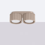 Deckenleuchte - Spot - Strahler AURA 2 taupe Gx53 Sollux Lighting