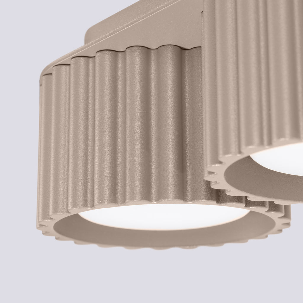 Deckenleuchte - Spot - Strahler AURA 2 taupe Gx53 Sollux Lighting