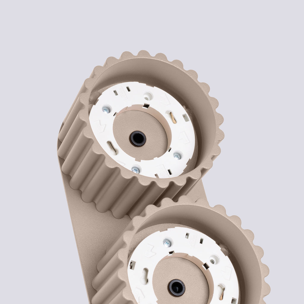 Deckenleuchte - Spot - Strahler AURA 2 taupe Gx53 Sollux Lighting