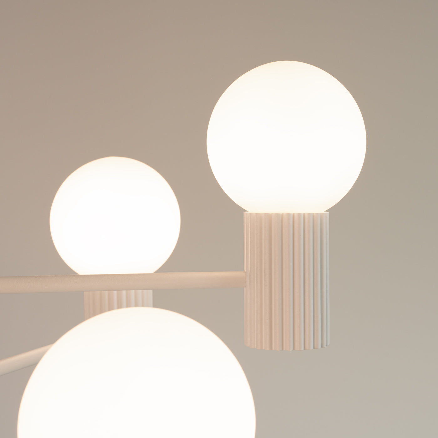 Pendelleuchte HALO 6 weiß Sollux Lighting