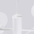 Pendelleuchte HALO 6 weiß Sollux Lighting