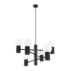 Pendelleuchte HALO 6 schwarz Sollux Lighting