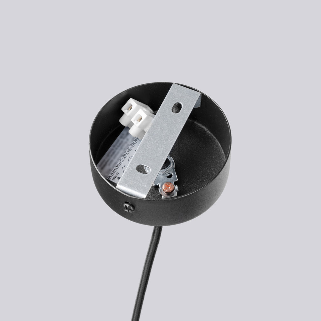Pendelleuchte HALO 6 schwarz Sollux Lighting