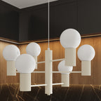 Pendelleuchte HALO 6 beige Sollux Lighting