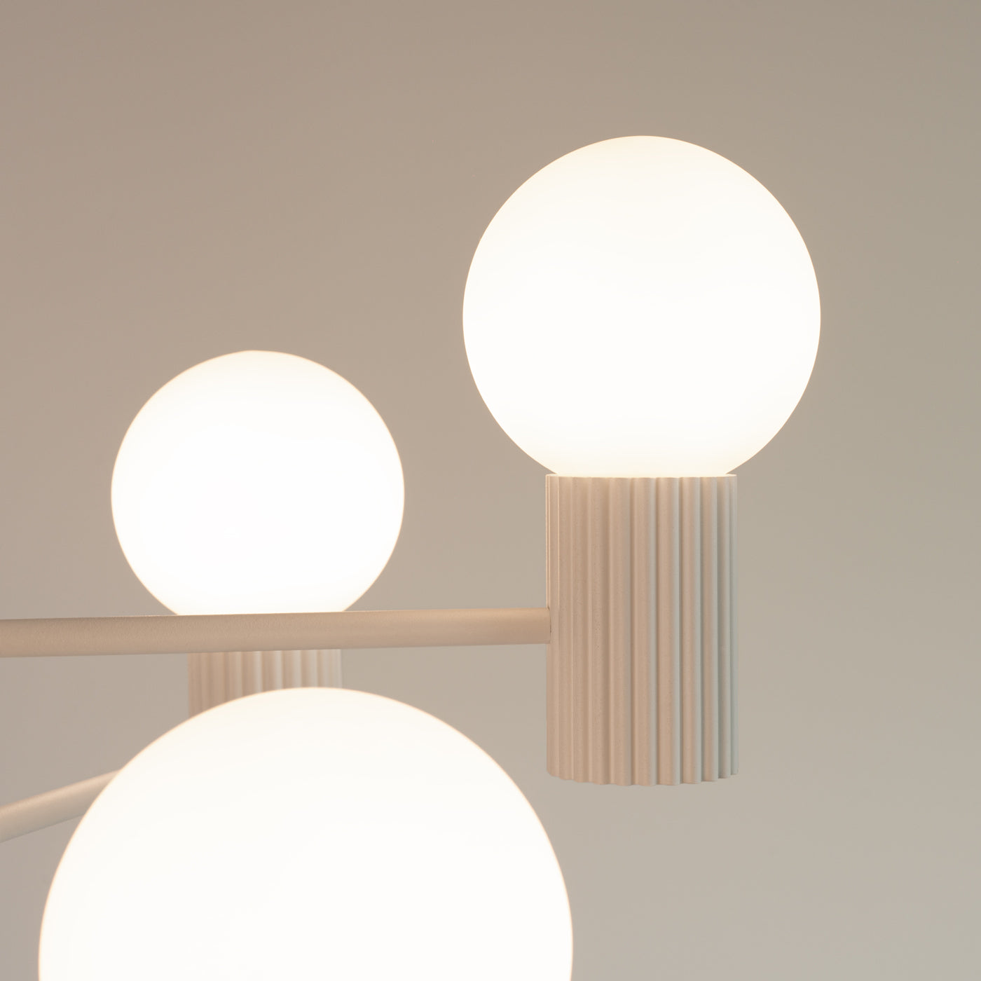 Pendelleuchte HALO 6 beige Sollux Lighting
