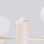 Pendelleuchte HALO 6 beige Sollux Lighting