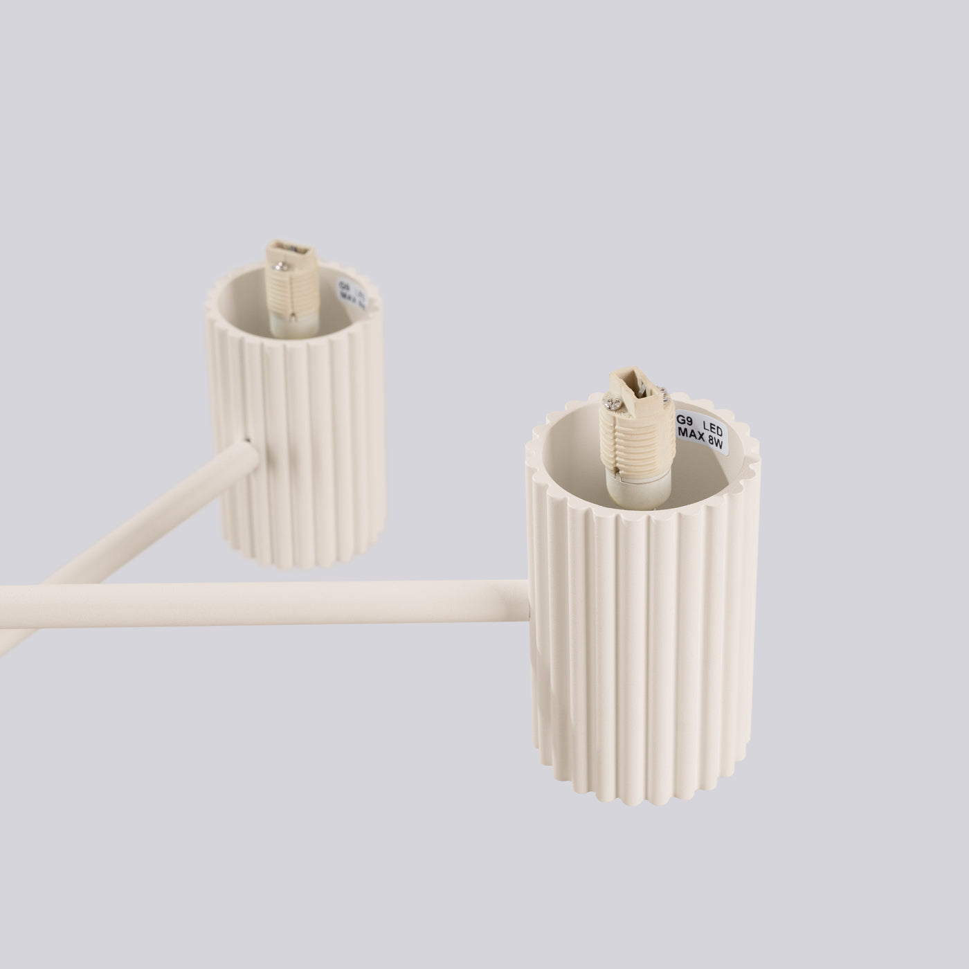 Pendelleuchte HALO 6 beige Sollux Lighting