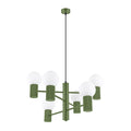 Pendelleuchte HALO 6 olivgrün Sollux Lighting