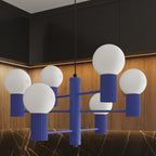 Pendelleuchte HALO 6 ultramarin Sollux Lighting