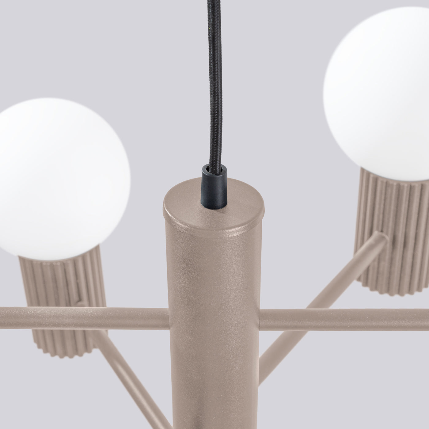 Pendelleuchte HALO 6 taupe Sollux Lighting