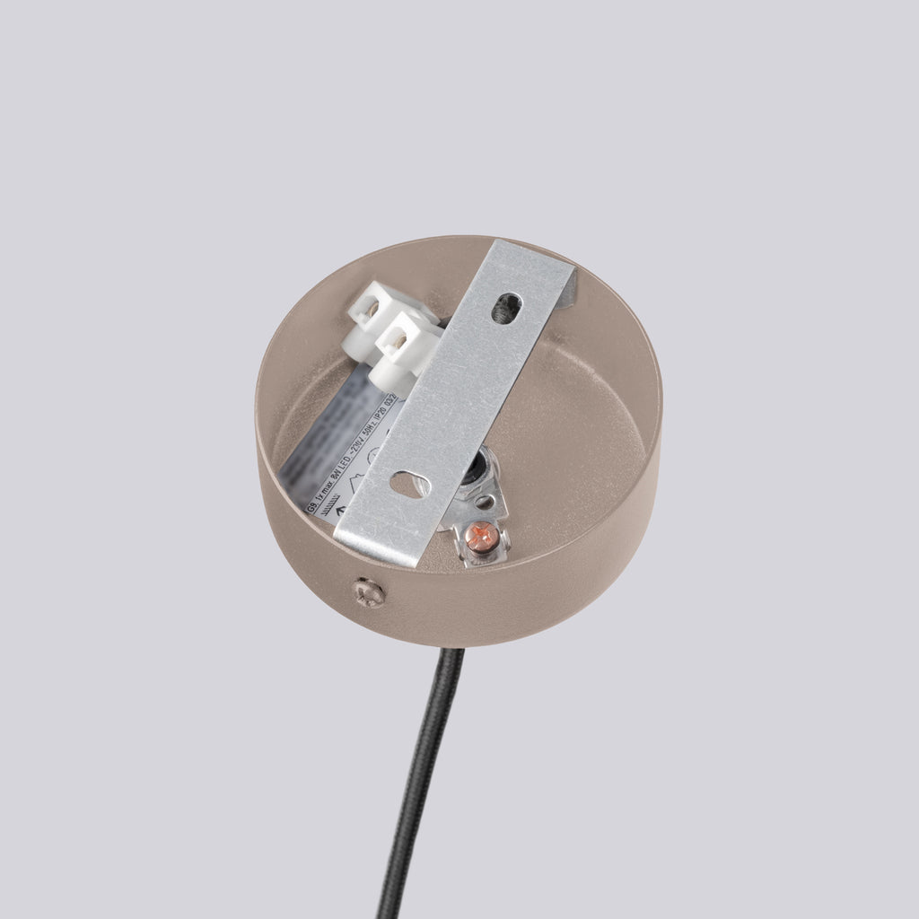 Pendelleuchte HALO 6 taupe Sollux Lighting