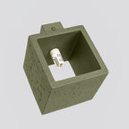 Wandleuchte QUAD beton olivgrün Sollux Lighting