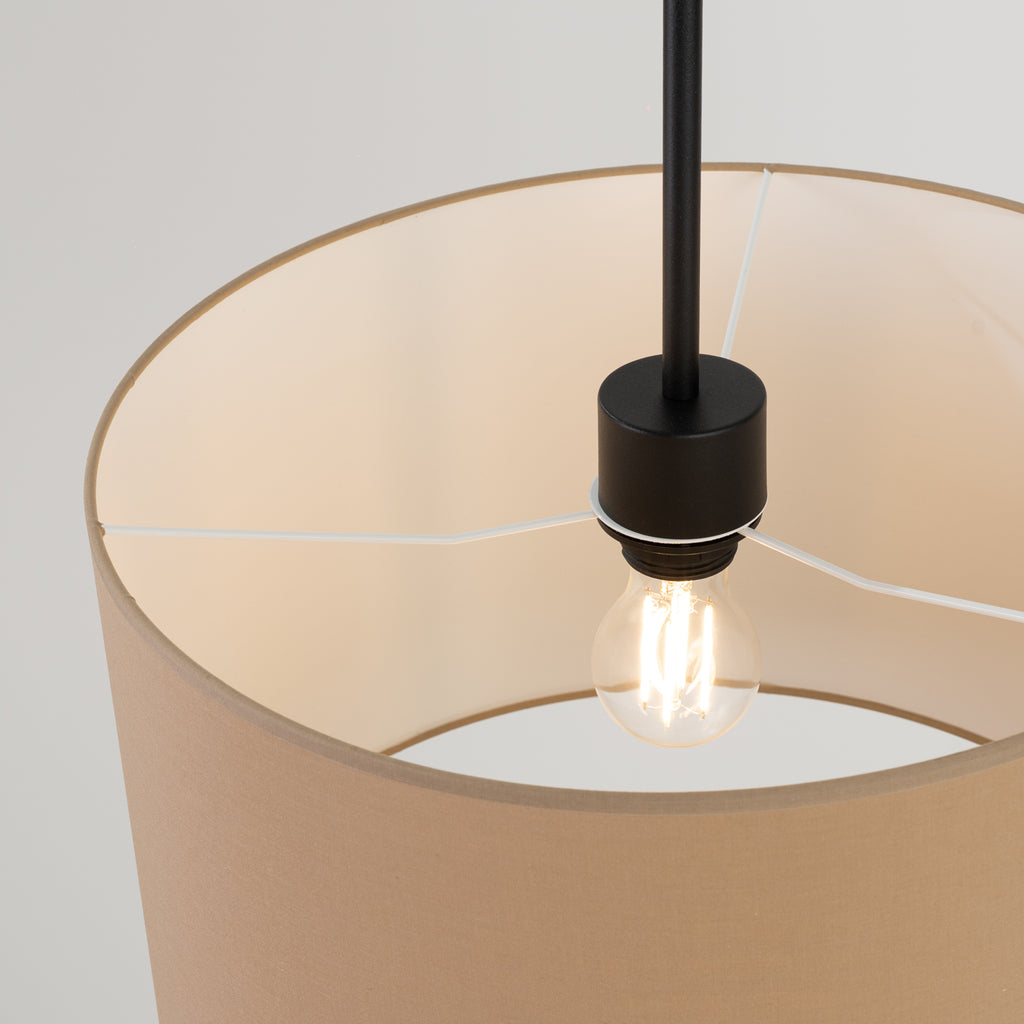 Pendelleuchte NEVIA beige Sollux Lighting