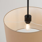 Pendelleuchte NEVIA beige Sollux Lighting