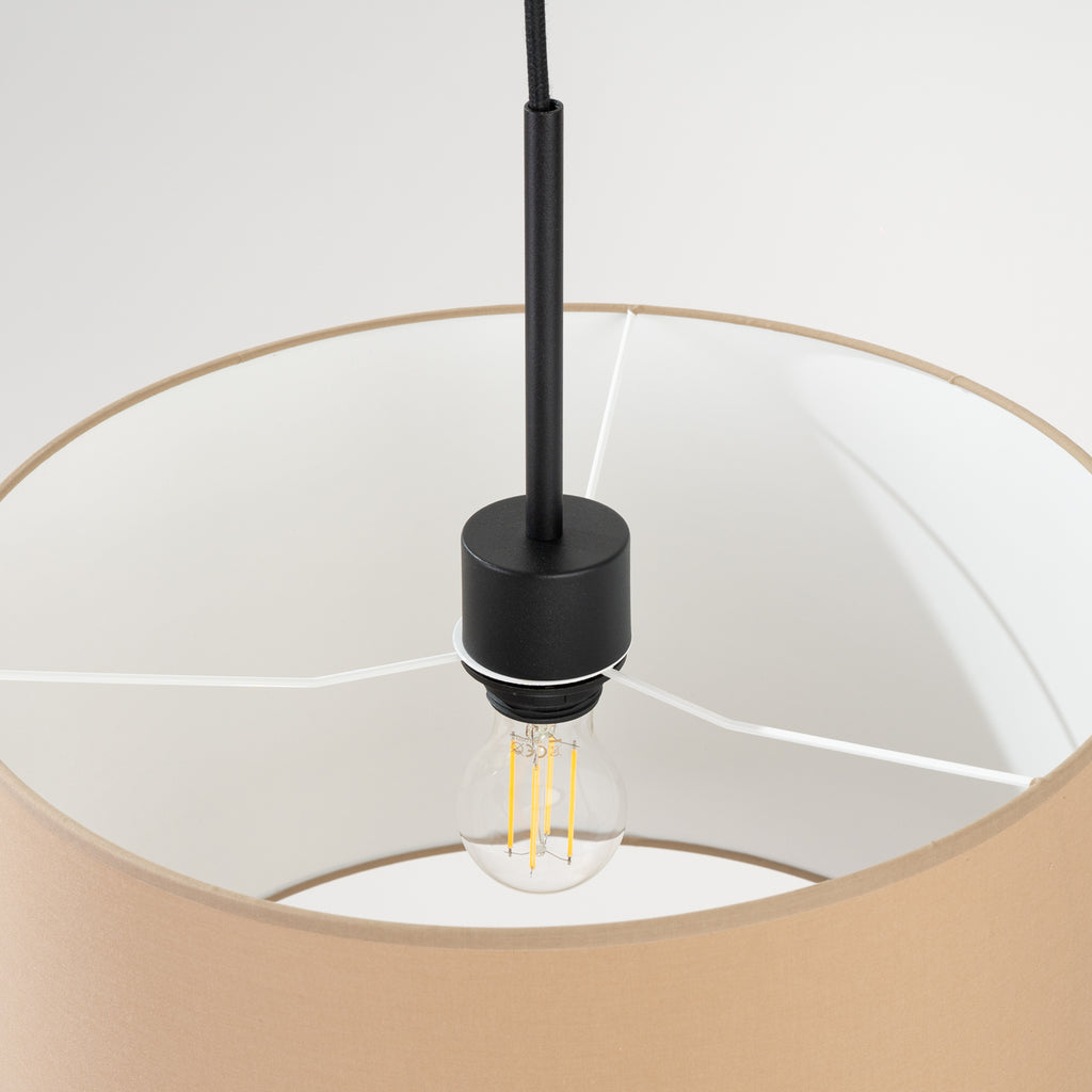 Pendelleuchte NEVIA beige Sollux Lighting