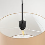 Pendelleuchte NEVIA beige Sollux Lighting