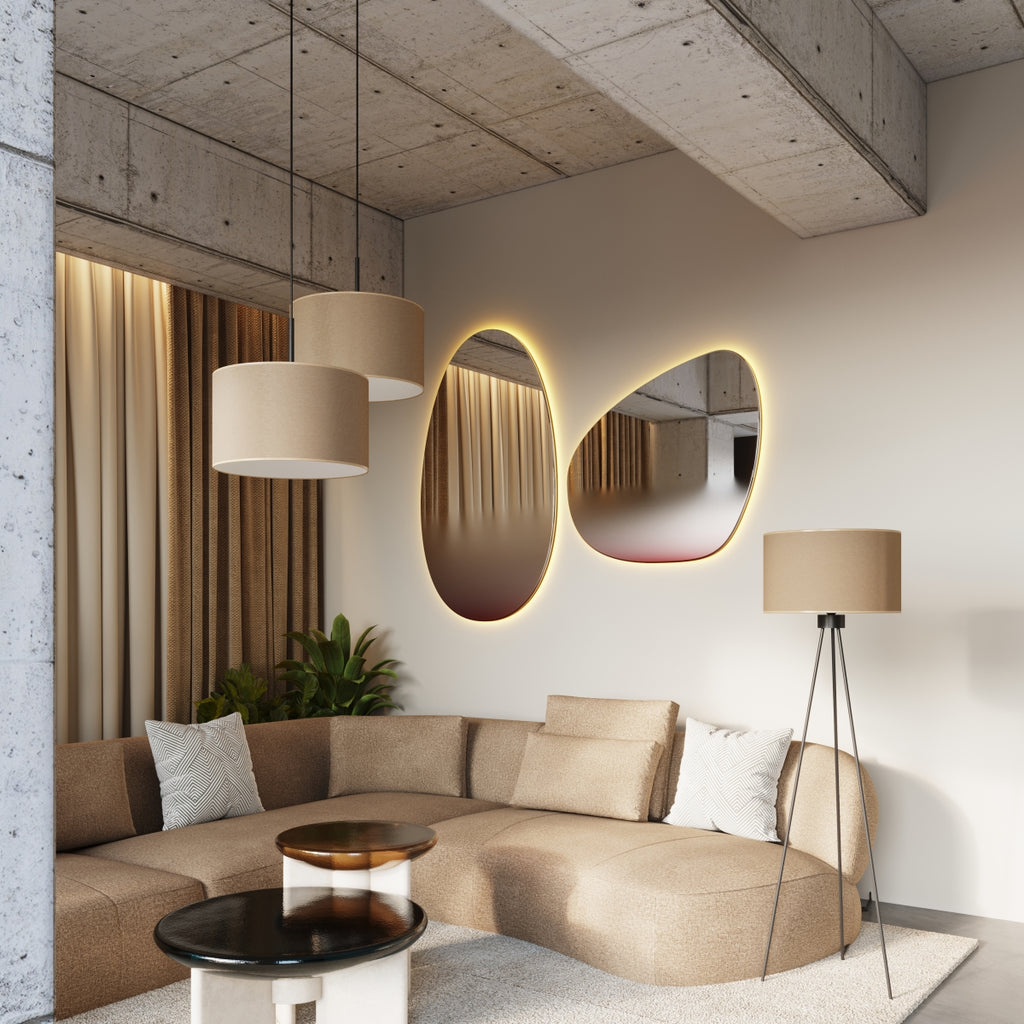Stehleuchte NEVIA beige Sollux Lighting