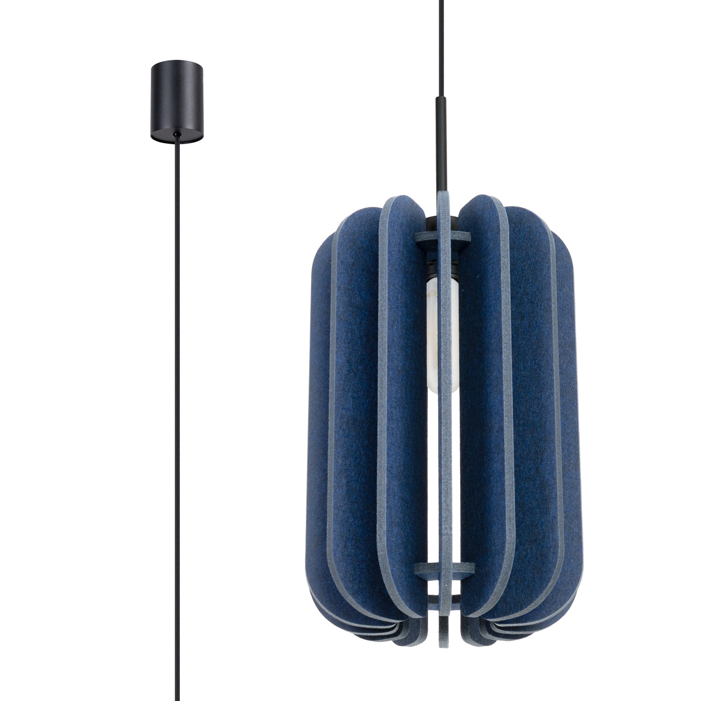 Pendelleuchte MULA 27 marineblau Sollux Lighting