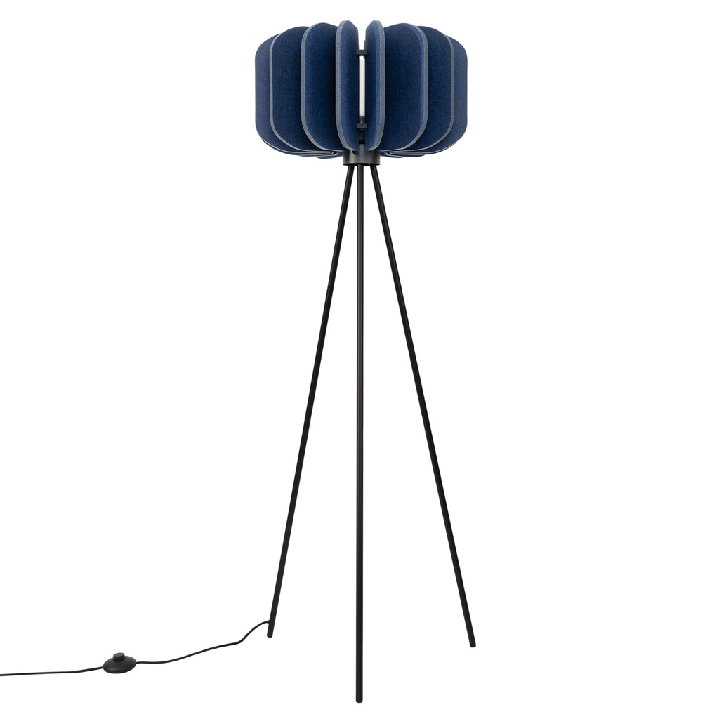 Stehleuchte MULA 45 marineblau Sollux Lighting