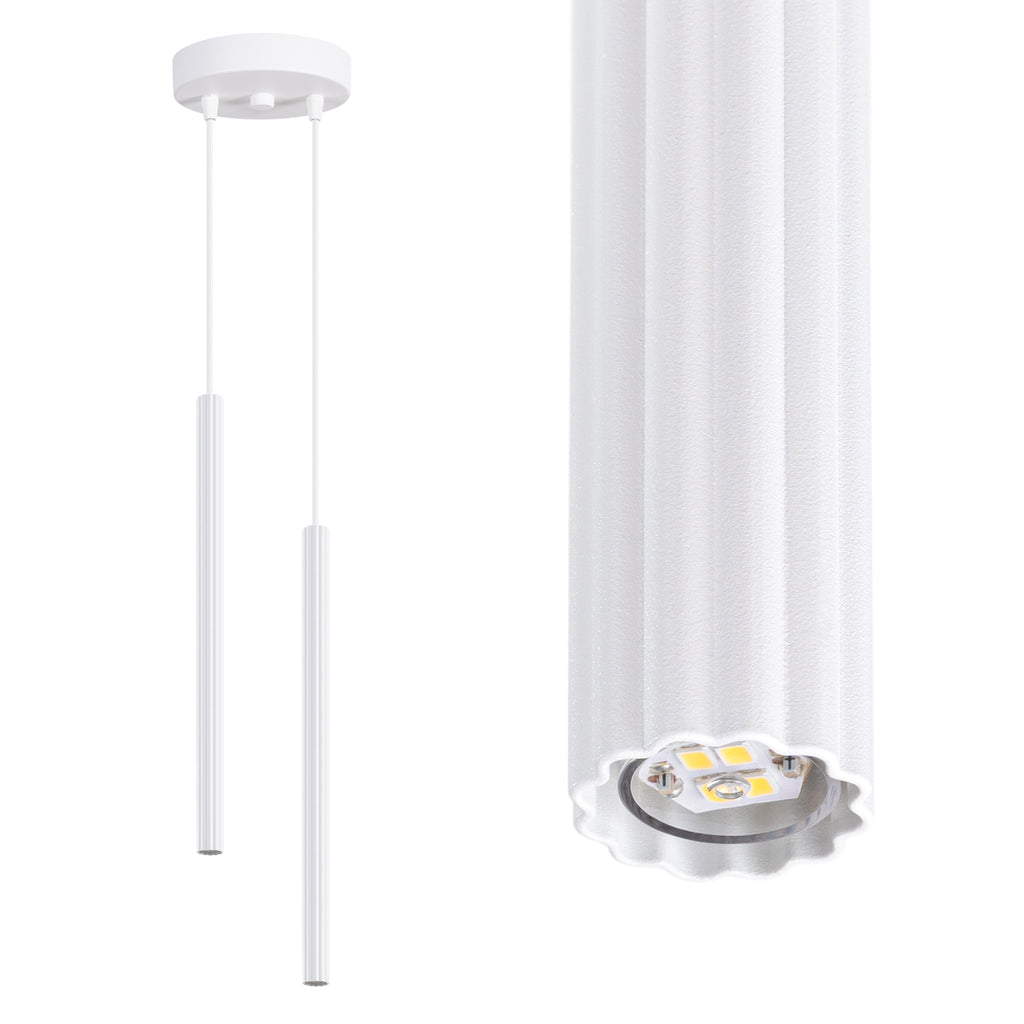 Pendelleuchte ARCHE 2P weiß Sollux Lighting