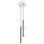 Pendelleuchte ARCHE 2P weiß Sollux Lighting