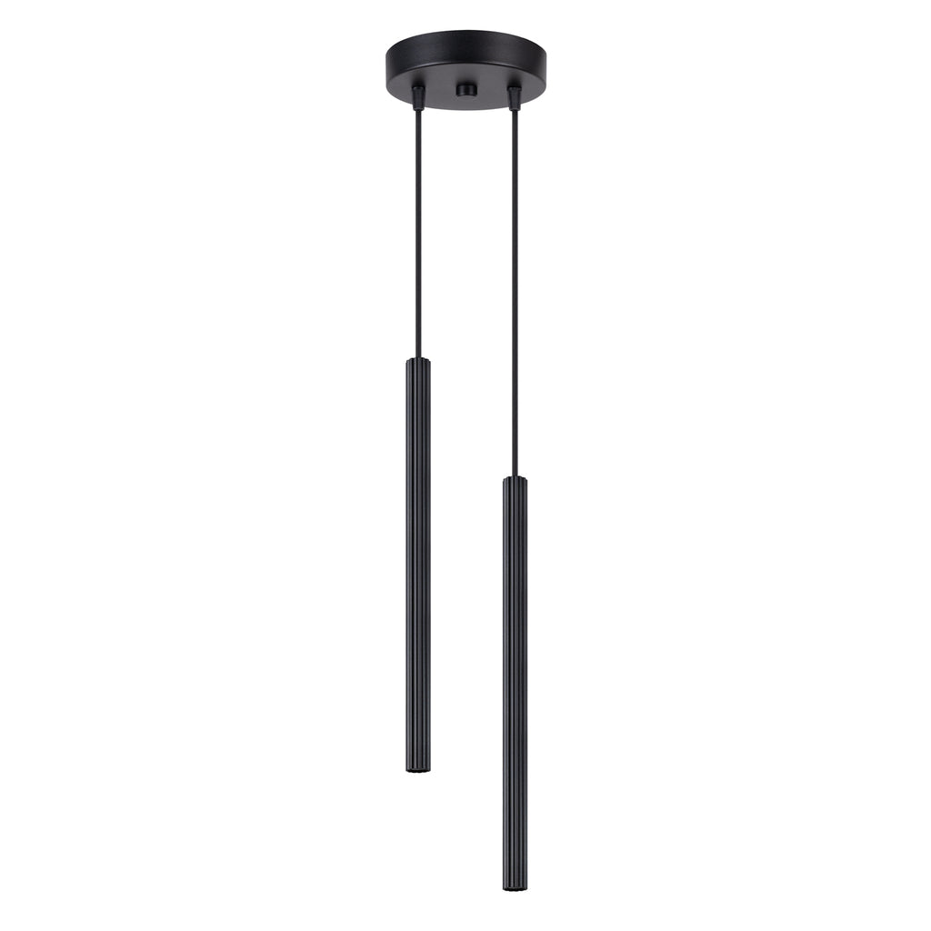 Pendelleuchte ARCHE 2P schwarz Sollux Lighting